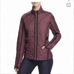 HUNTER Refined Quilted Short Trench Jacketize XS Oxford